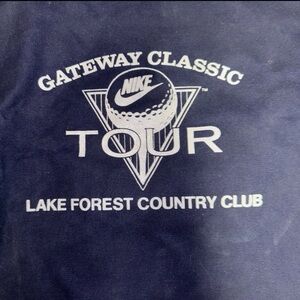 Golf Travel Bag / Gateway Classic Tour Lake Forest Country Club / Vtg. Scott 50”